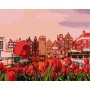 Набор картин по номерам 2 в 1 "Вечерний Амстердам" 40х50 KHO2863 и "Любимые подсолнухи" 40х40 KHO3206
