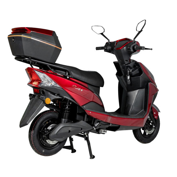 Електроскутер ATLAS Falcon Box 2000W Lithium Red(3196)