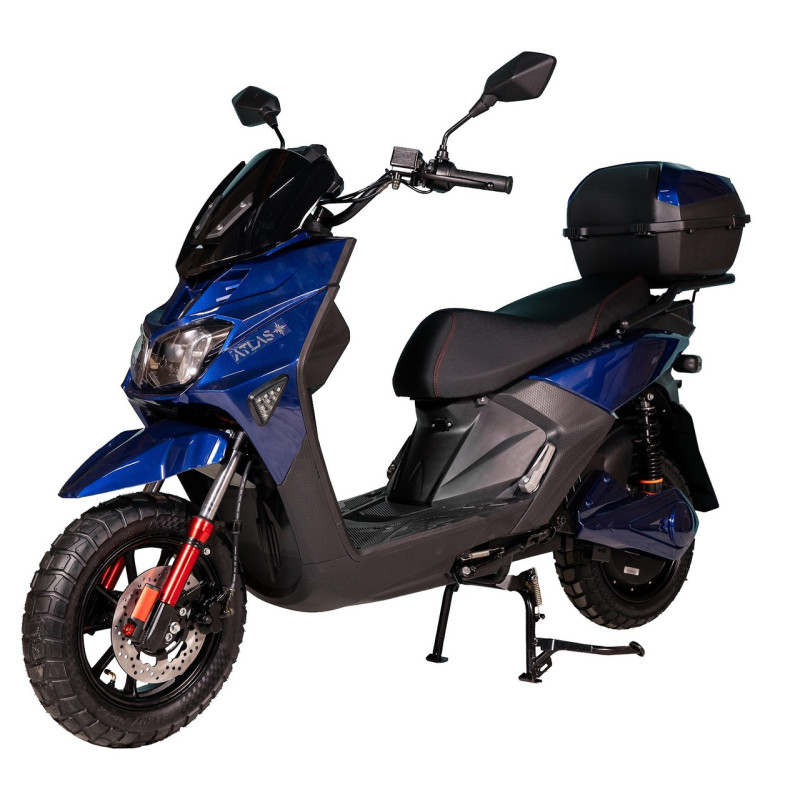 Електроскутер ATLAS Fox Box 2000W Cyan Blue