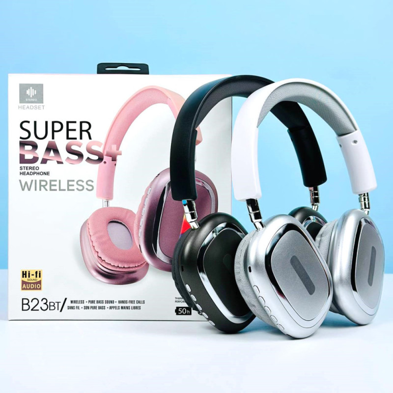 Навушники B23 Bluetooth з RGB підсвічуванням.Арт.48610