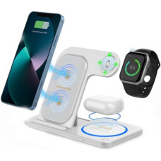 Складна підставка для зарядного бездротового пристрою 3в1 для Apple Watch Ultra Арт.00910