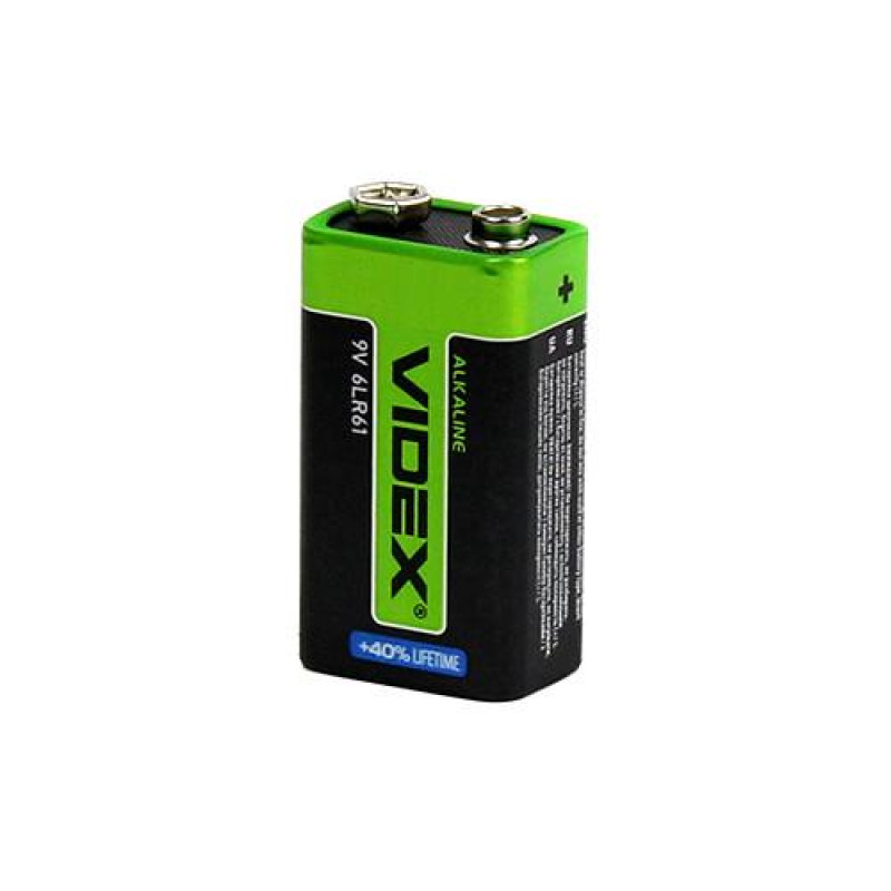 Батарейки 6LR61/9 щелочная крона Videx Арт.23235