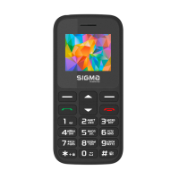Телефон Sigma Comfort 50 HIT2020 Black Арт.U0393200