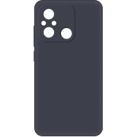 Чехол накладка к мобильному телефону MAKE Xiaomi Redmi 12C Silicone Black Арт.MCL-XR12CBK
