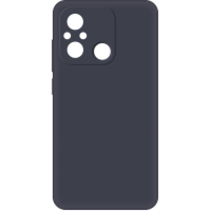 Чехол накладка к мобильному телефону MAKE Xiaomi Redmi 12C Silicone Black Арт.MCL-XR12CBK