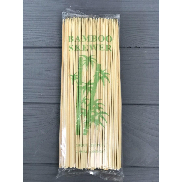 Шпажки довжиною 25 см 2,5 мм (100 шт) ШП25