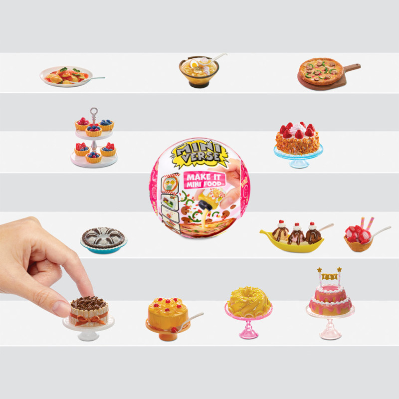 Ігровий набір для творчості Створи вечерю Miniverse 591825 серії "Mini Food"