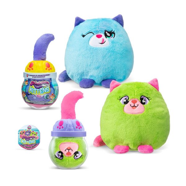 М'яка іграшка Кошеня в акваріумі Misfittens 03945(W1) іграшка-сюрприз (03945(W1))