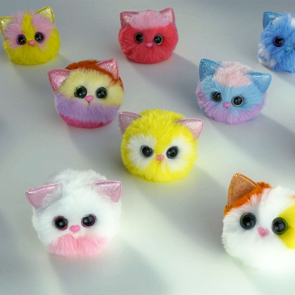 М'яка колекційна іграшка-сюрприз Пухнасті кошенята "Doki Doki" #sbabam T015-2019 (T015-2019)