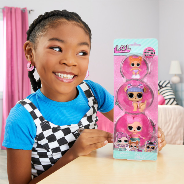 Набір фігурок Вейвс, Канзас К9, Ліл Бітс L.O.L. Surprise! 987864 серії "OPP Tot + Pet + il Sis" (987864)