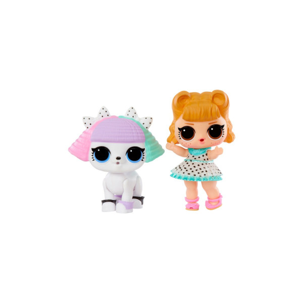 Набір ігрових фігурок L.O.L. Surprise! 987826 серії «OPP Tot + Pet» - ДЖИТТЕРБАГ І ПУПСТА (987826)