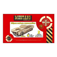 Деревянный конструктор Золотая Серия автомобиль "Mustang" BB2musta (BB2musta)
