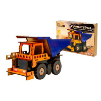 Дерев'яний 3D конструктор Самоскид Puz-00920, 96 деталей (Puz-00920)