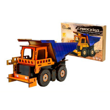 Дерев'яний 3D конструктор Самоскид Puz-00920, 96 деталей (Puz-00920)