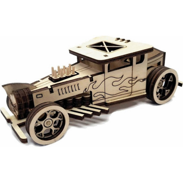 Дерев'яний конструктор Золота Серія автомобіль "Roadster" BB2roads (BB2roads)