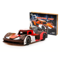 Дерев'яний 3D конструктор Racing Car Puz-01037, 146 деталей (Puz-01037)