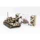 Дерев'яний 3D конструктор Танк 162-0074, 162 деталі (162-0074)