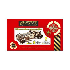 Дерев'яний конструктор Золота Серія автомобіль "Monster" BB2monst (BB2monst)