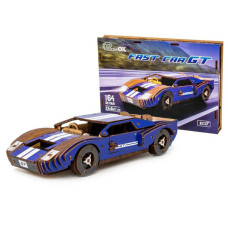Дерев’яний 3D конструктор Fast car Gt Puz-26915, 164 деталі (Puz-26915)