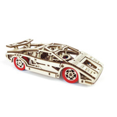 Дерев'яний конструктор "Raging Bull" Time for Machine T4M380304 Червоний (T4M380304R)