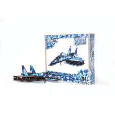 Дерев'яний 3D конструктор "МІГ-29" Арт-00654, 94 деталі                                                                    (Арт-00654)