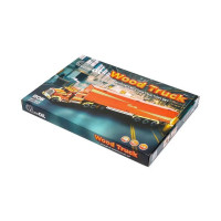 Дитячий дерев'яний 3D конструктор "Фура з причепом" Puz-00952, 206 деталей (Puz-00952)