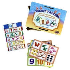 Дерев'яний пазл-сортер "SMART РАХУНОК" Ubumblebees (ПСФ097) PSF097 математичий посібник (PSF097)