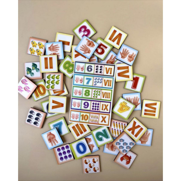 Дерев'яний пазл-сортер "SMART РАХУНОК" Ubumblebees (ПСФ097) PSF097 математичий посібник (PSF097)