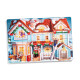 Пазл дитячий дерев'яний "Котячий будинок" (ПСД249) PSD249, 176 елементів (PSD249)