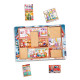 Пазл дитячий дерев'яний "Котячий будинок" (ПСД249) PSD249, 176 елементів (PSD249)