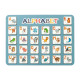 Деревянный алфавит-вкладыш английский "ALPHABET" 3240-03-002 синий 29х39 см (3240-03-002)
