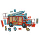 Дерев'яний пазл-сортер "Ведмедики-пожежники" Ubumblebees (ПСФ005) PSF005, 18 деталей (PSF005)