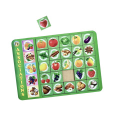 Дерев'яний пазл-вкладиш "Асоціації - 5" Ubumblebees (ПСД134) PSD134, 25 плашок (PSD134)