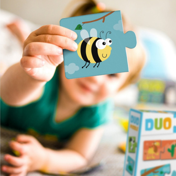 Детский пазл "ДУО-Кто что ест" 300691, 24 элемента(300691)