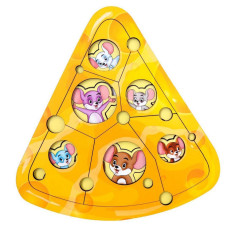 Дерев'яний пазл-вкладиш "Мишки в сирі" Ubumblebees (ПСД042) PSD042 сортер-головоломка (PSD042)