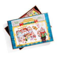 Пазл дитячий фігурний "Котячий дім" (ПСД248) PSD248, 88 елементів (PSD248)