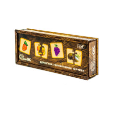 Дерев'яна головоломка "Фрукти" Puz-36359, 40 елементів (Puz-36359)