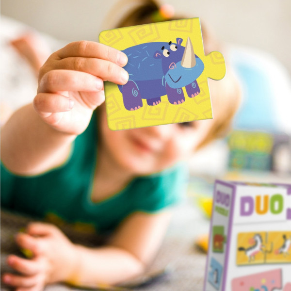 Детский пазл "ДУО-Мама и малыш" 300692, 24 элемента(300692)