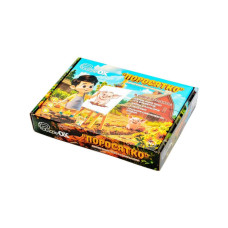 Деревянный пазл-раскраска А5 "Поросенок" Puz-22939 кисточка, краски, клейкая пленка(Puz-22939)