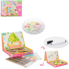 Дерев'яна іграшка Пазли MD 2815 магнітні  Солодощі (MD 2815-1)