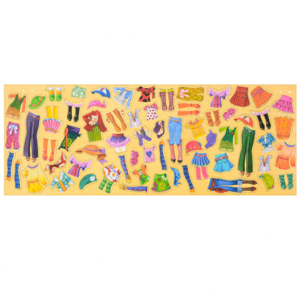 Дитяча гра Гардероб MD 1076 на магнітах (MD 1076)