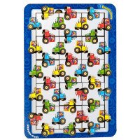 Деревянный пазл Тракторы Ubumblebees (ПСФ127) PSF127 цвет, счет и направления(PSF127)