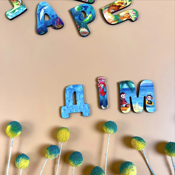 Дерев'яний пазл "Український алфавіт" Ubumblebees (ПСФ138) PSF138 (PSF138)