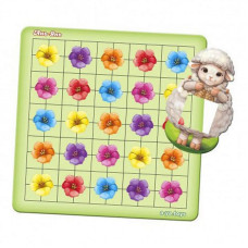 Дерев'яний пазл-сортер "Вівця на галявині" Ubumblebees (ПСФ096) PSF096, 20 карток (PSF096)