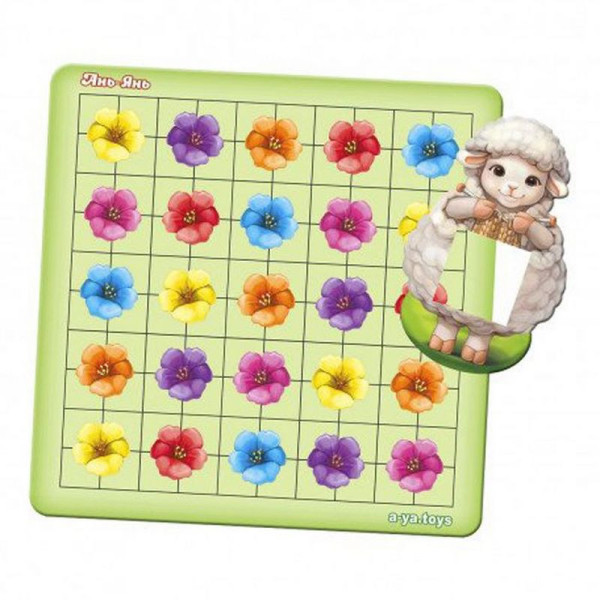 Дерев'яний пазл-сортер "Вівця на галявині" Ubumblebees (ПСФ096) PSF096, 20 карток (PSF096)