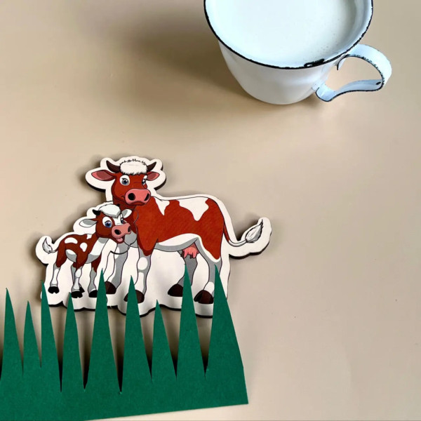 Дерев'яний пазл  "Мама і малюк" Ubumblebees (ПСД033) PSD033 кольоровий (PSD033)