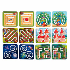 Дерев'яні «Міжпівкульні Дошки лабіринти» (ПСД233) PSD233 (PSD233)