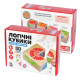 Навчальні логічні кубики "Склади візерунок" Igroteco 900477, 50 завдань на картках (900477)