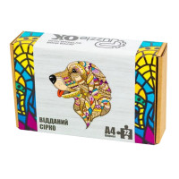 Фігурний дерев'яний пазл A4 Відданий Сірко PuzA4-01742, 72 деталі (PuzA4-01742)