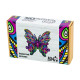Фигурный деревянный пазл "Красочная бабочка" PuzA3-01235, 103 детали (PuzA3-01235)